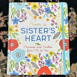 Adorable Journal Book for Sisters - “From a Sister’s Heart” - New & Never Used